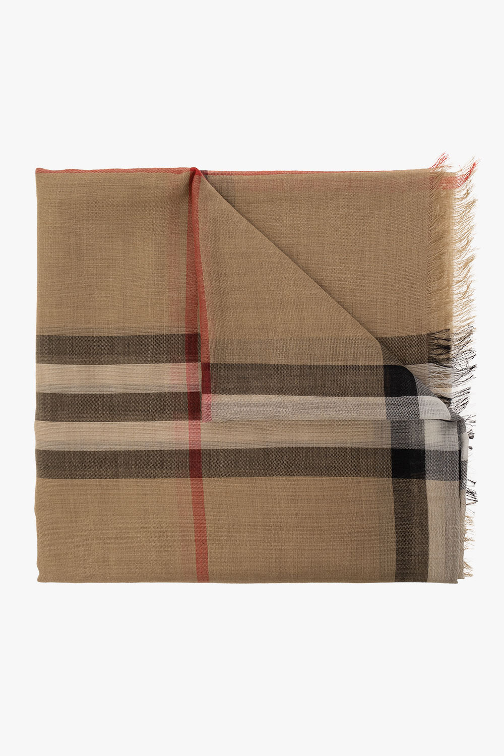 Burberry scarf 80 cashmere 20 clearance silk